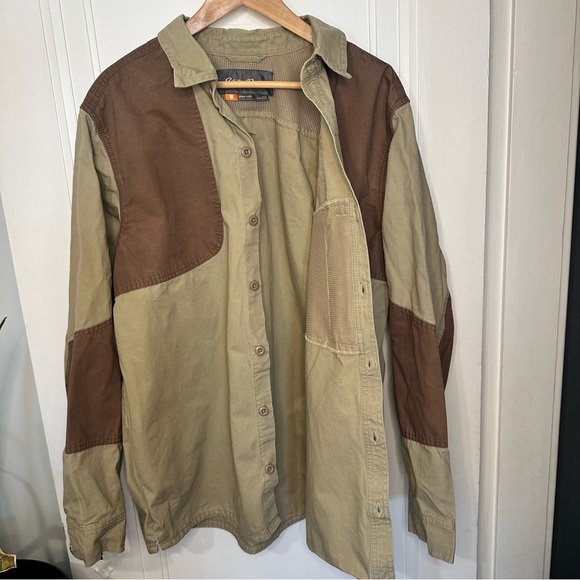 Eddie Bauer cotton vented hunting shirt large - Picture 8 of 11